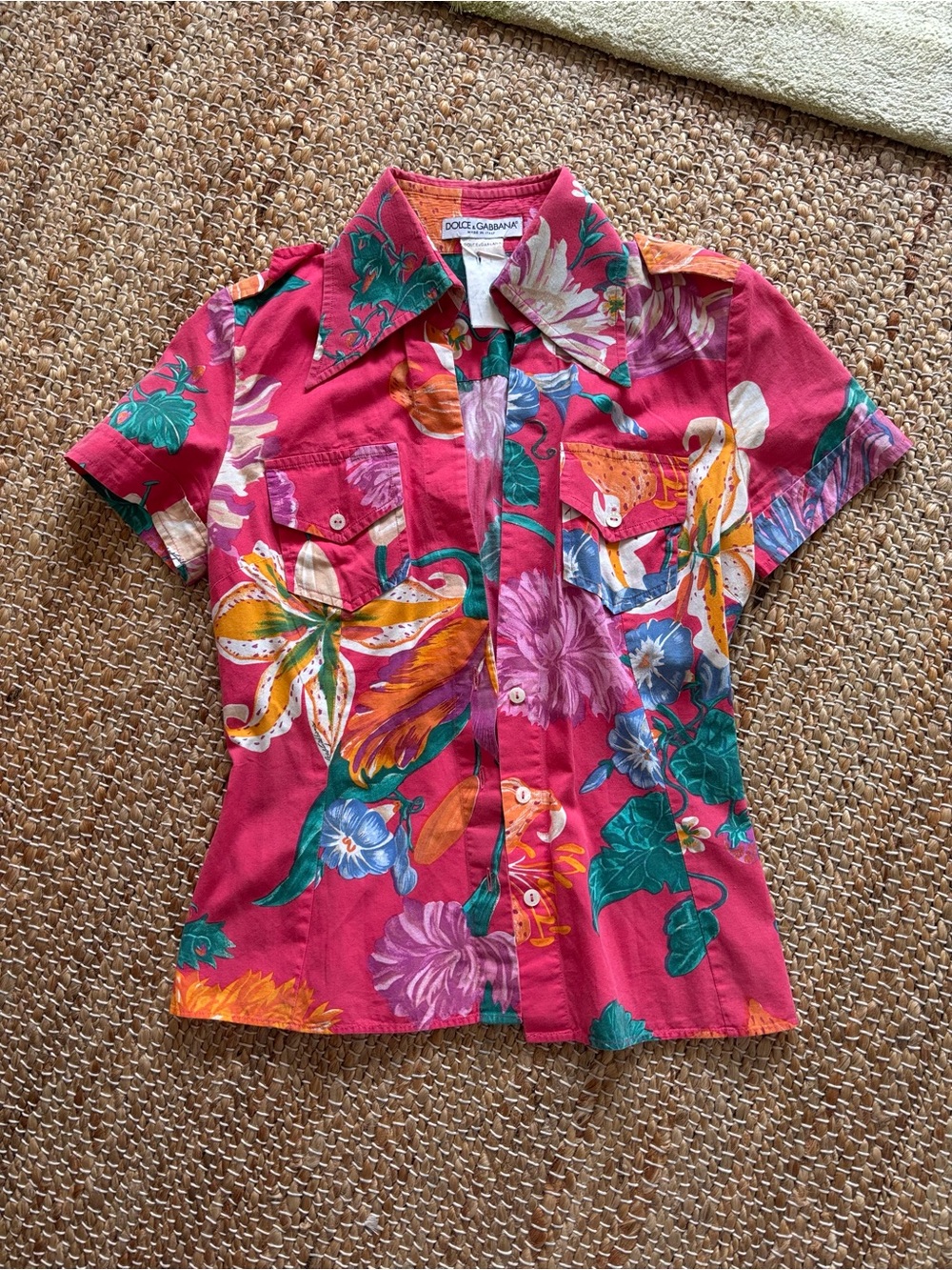 vintage Dolce & Gabbana button up shirt